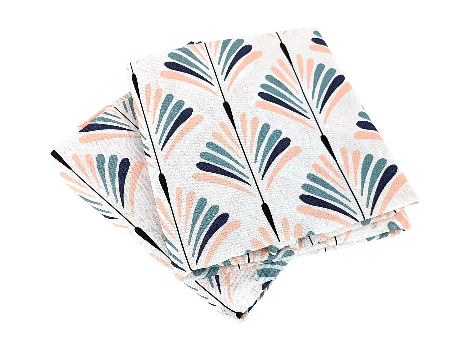 Parure de lit 200x200 cm coton VOLEA rose