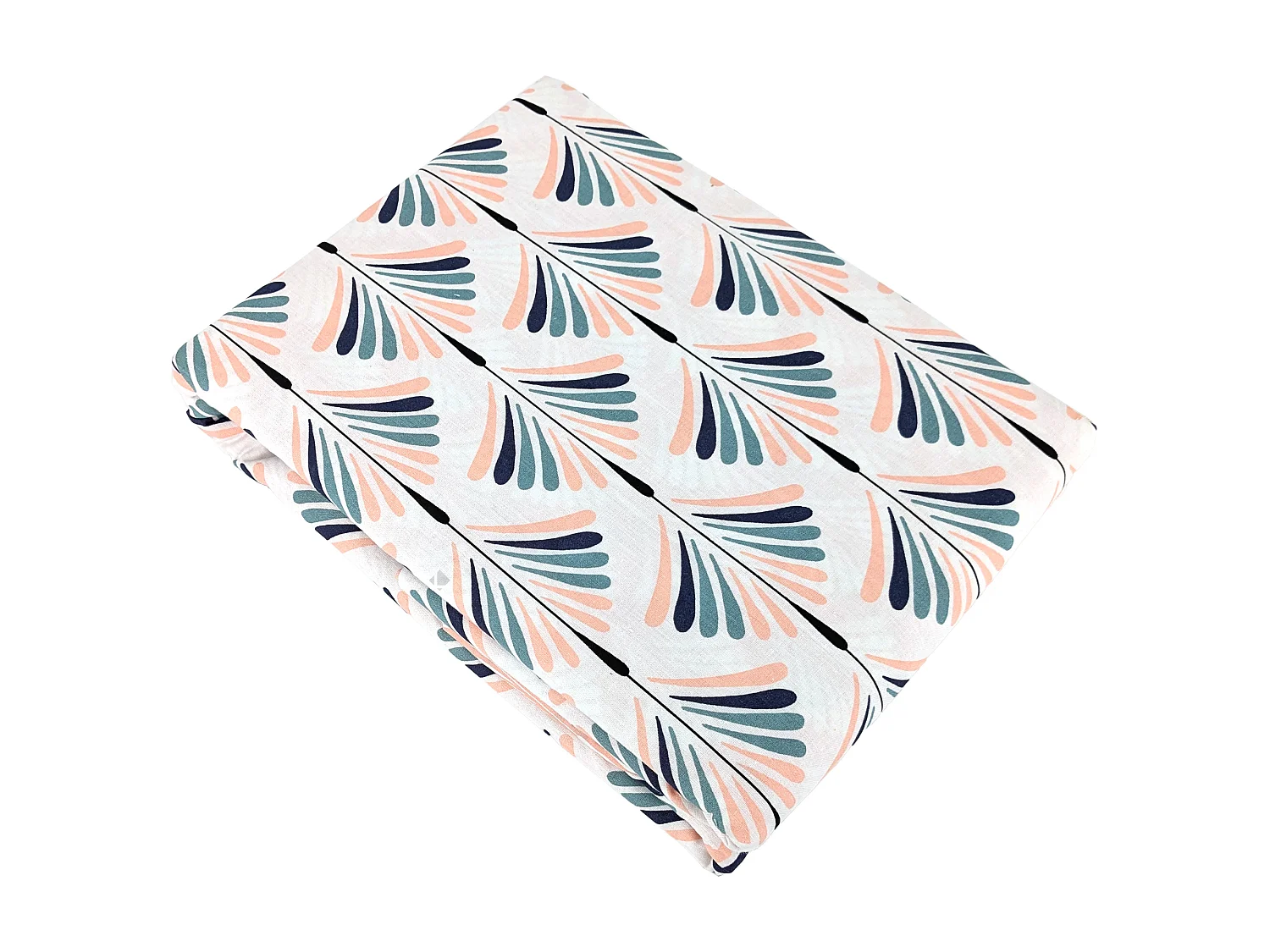 Parure de lit 200x200 cm coton VOLEA rose