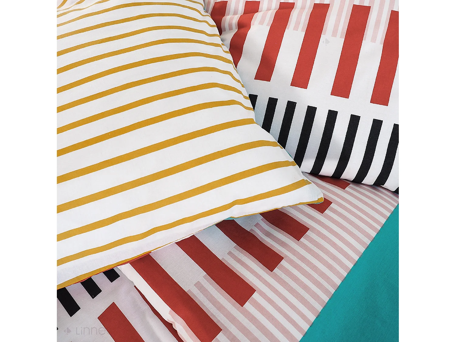 Parure de lit 240x220 cm mixte CHRIS multicolore