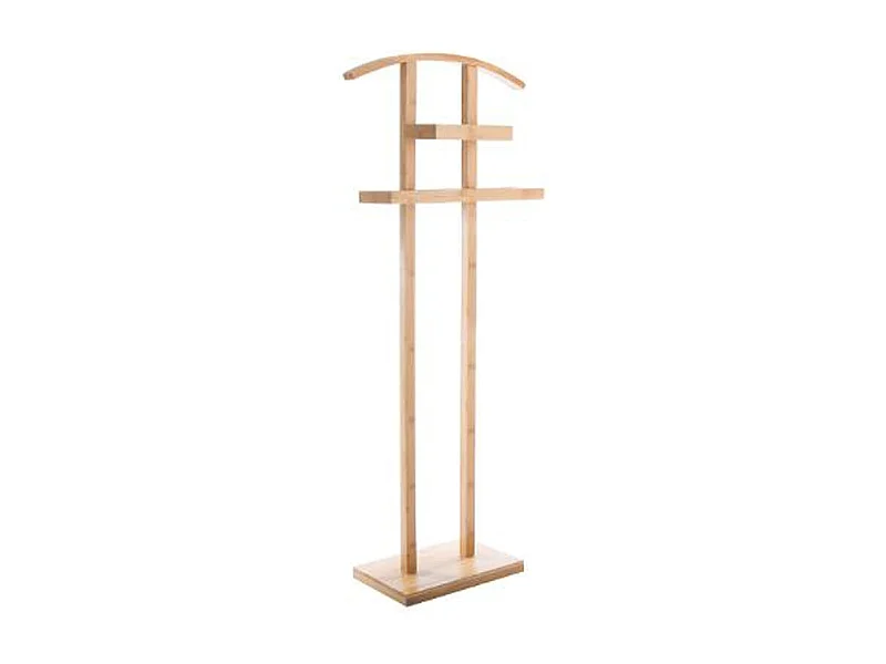 Valet de Salle de Bain "Bambou" 113cm Naturel