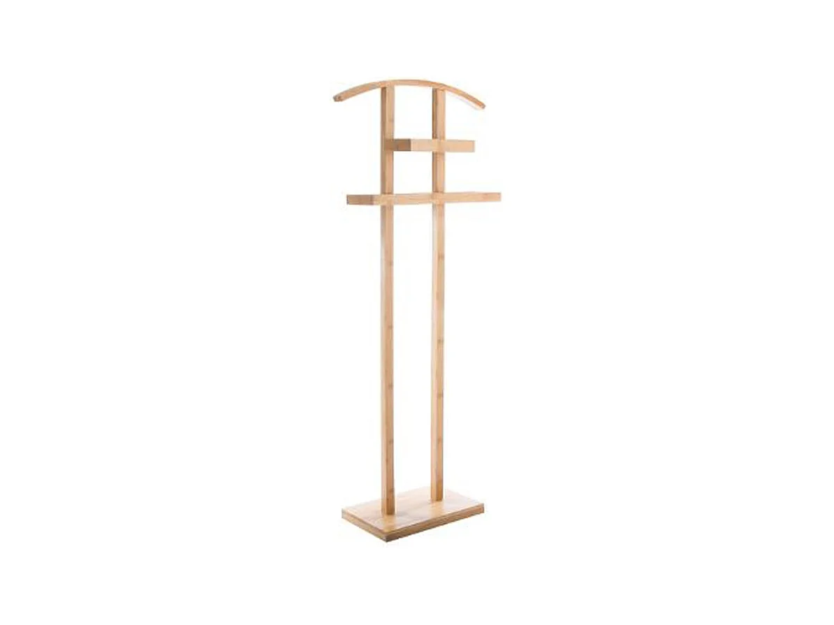 Valet de Salle de Bain "Bambou" 113cm Naturel