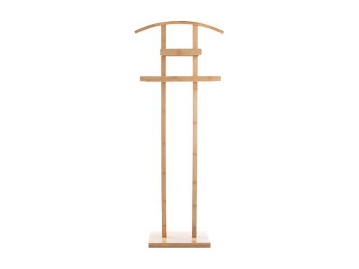 Valet de Salle de Bain "Bambou" 113cm Naturel