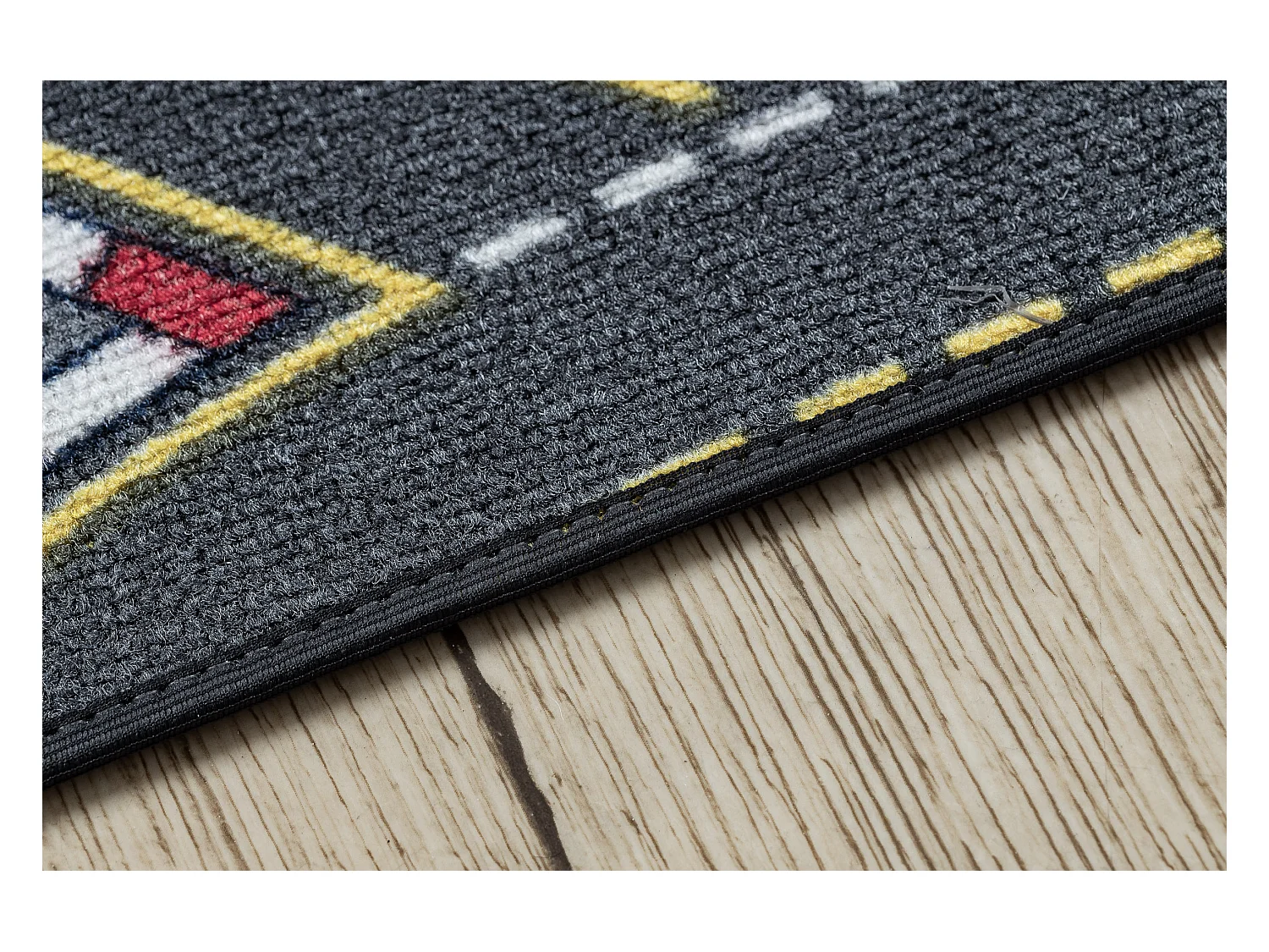 REBEL ROADS TAPIJT Racers 97 Straten, auto's antislip voor kinderen -  95x200 cm