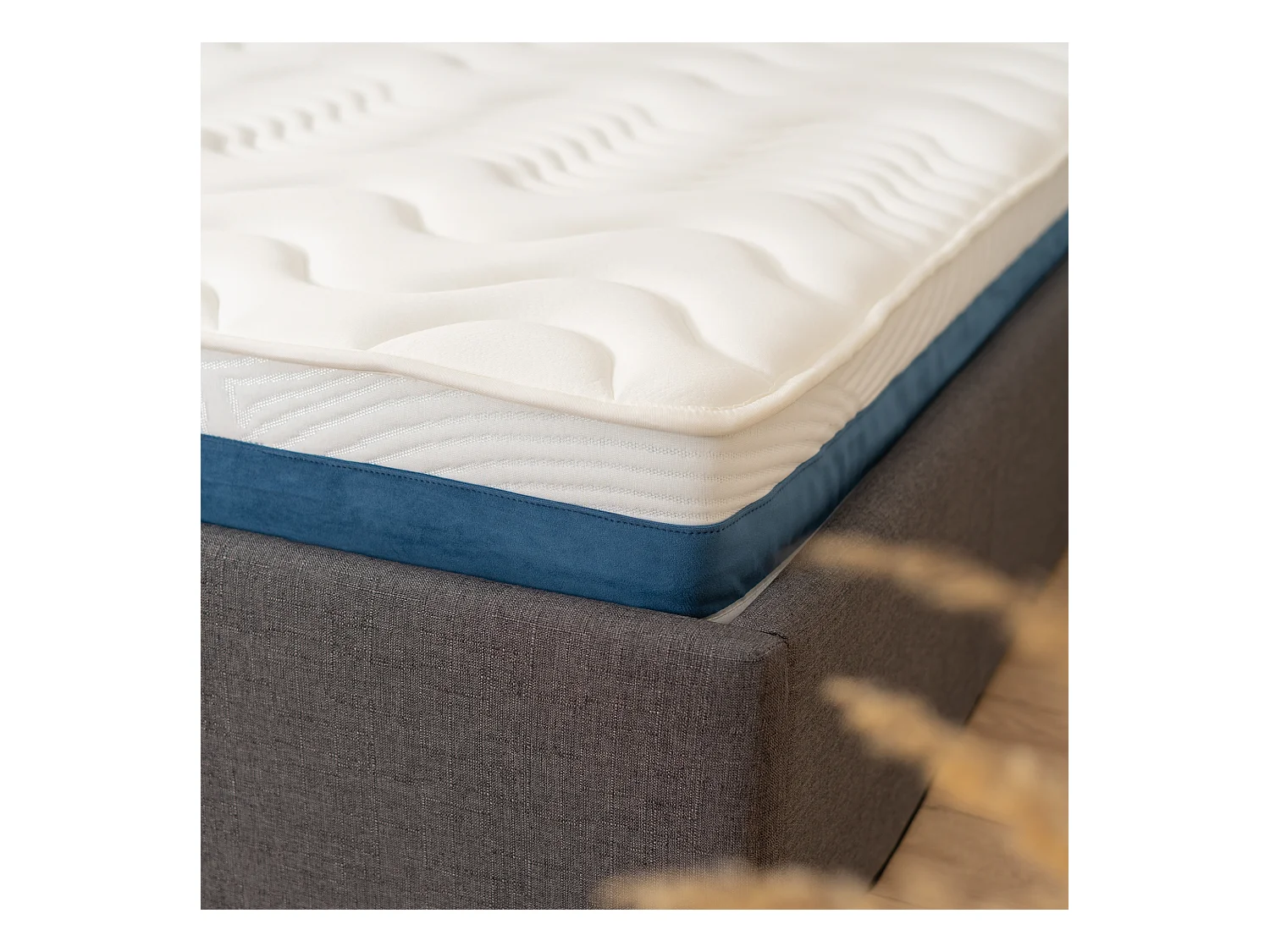 Matelas 160x200x17cm à mémoire de Forme, Extra Confort 5 Zones, Tissu 3D Micro perforé Respirant