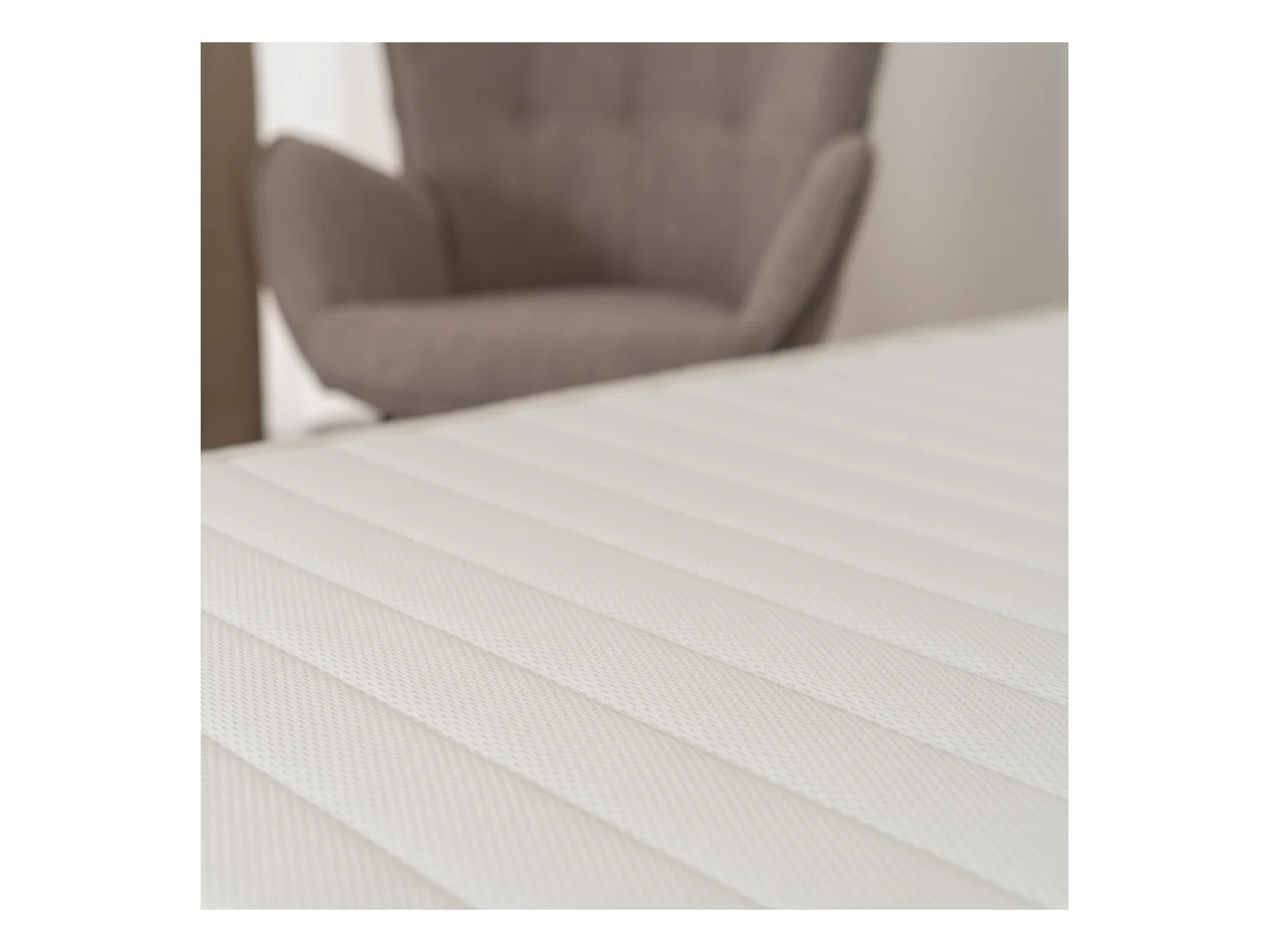 Matelas 160x200x17cm à mémoire de Forme, Extra Confort 5 Zones, Tissu 3D Micro perforé Respirant