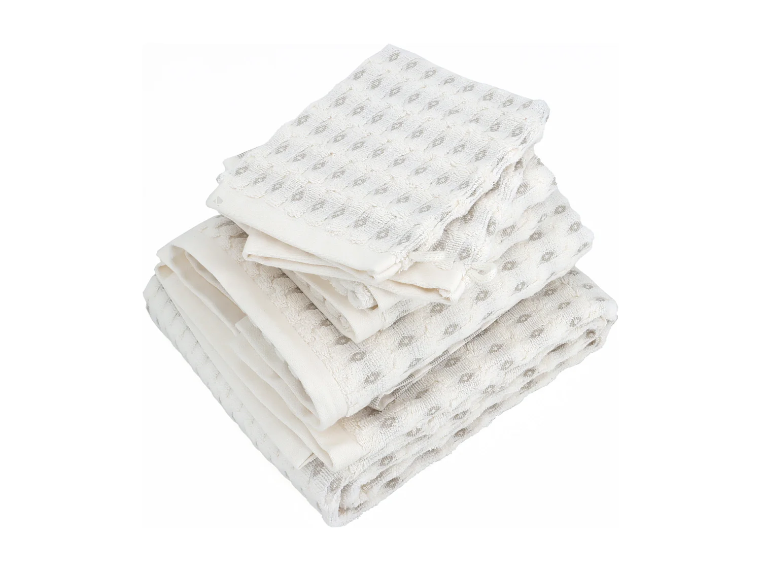 Parure de bain 6 pièces ESSENTIAL beige