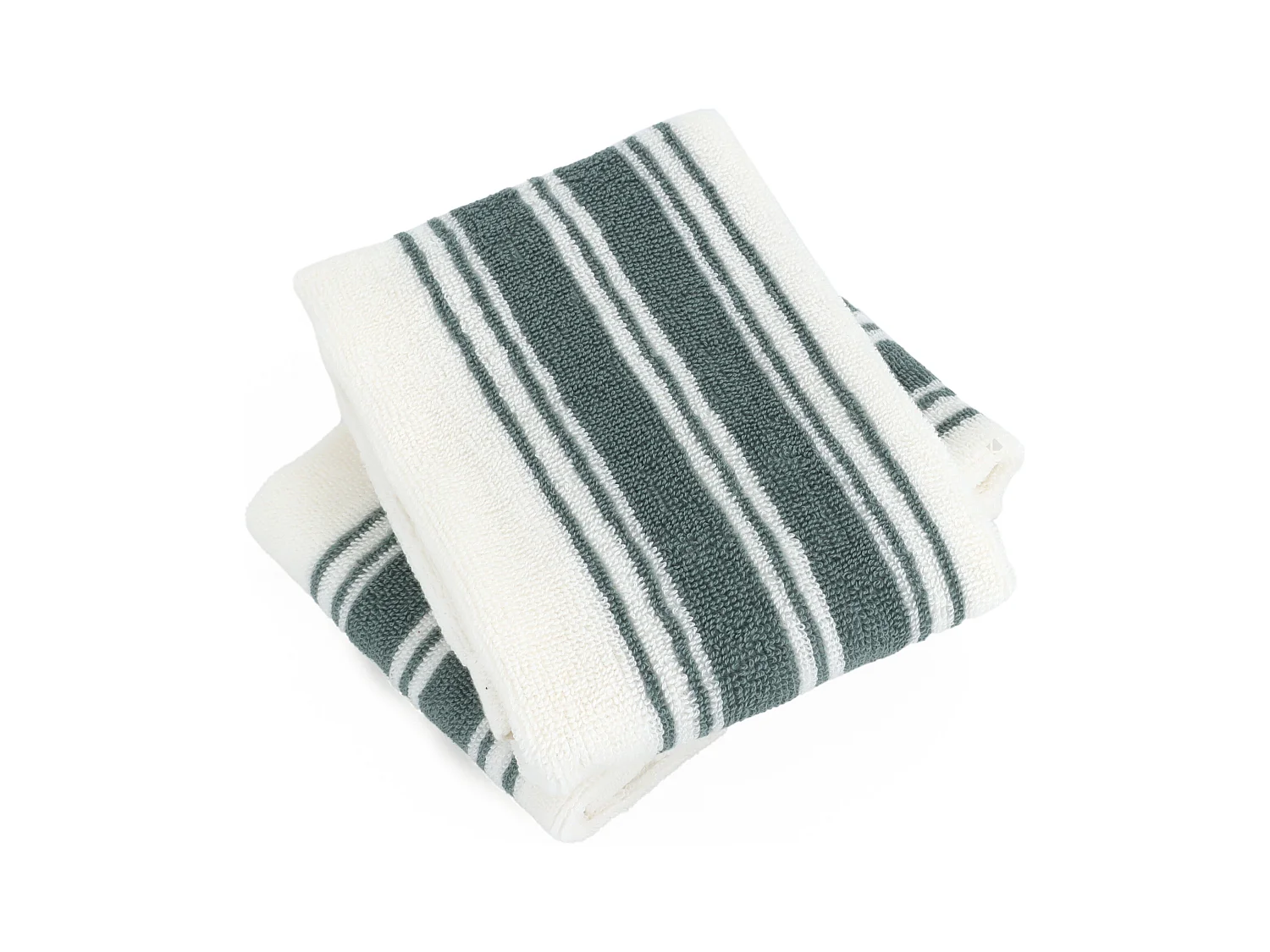 Parure de bain 6 pièces RIBBON II vert