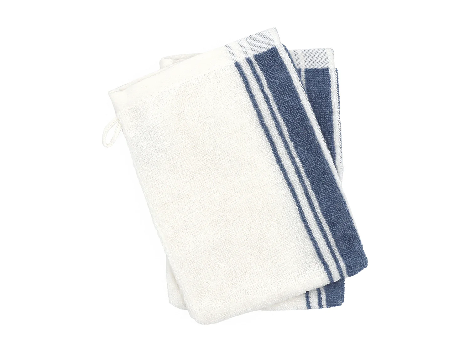 Parure de bain 6 pièces RIBBON II bleu