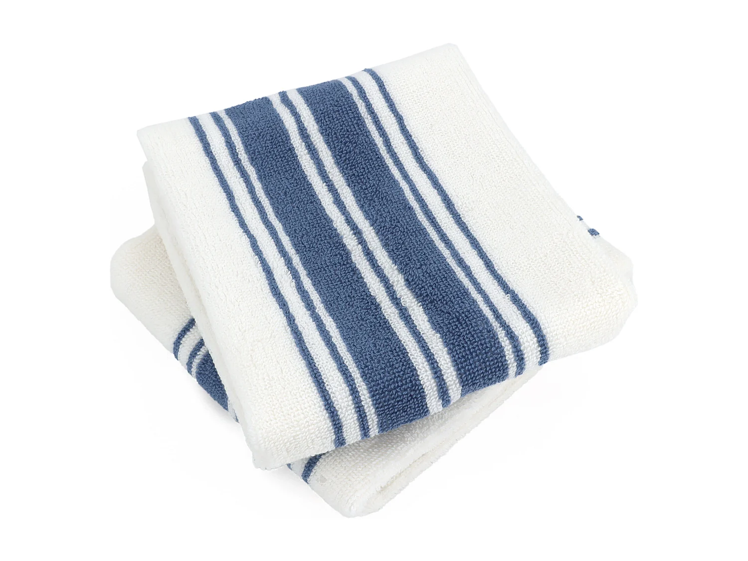 Parure de bain 6 pièces RIBBON II bleu