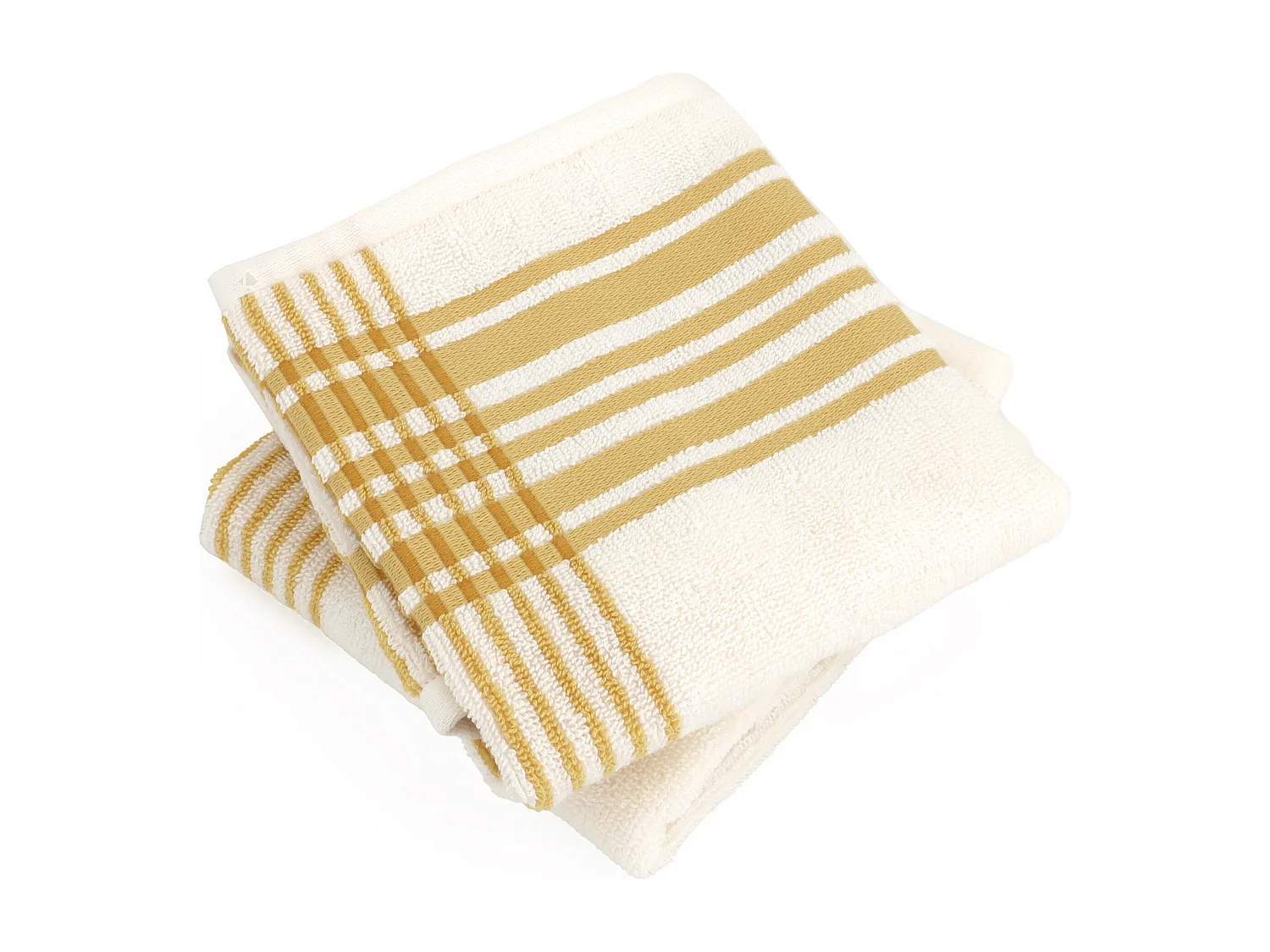 Parure de bain 6 pièces RIBBON jaune