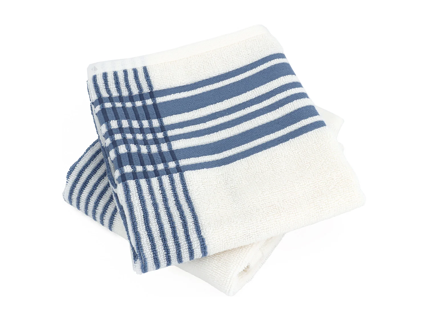 Parure de bain 6 pièces RIBBON bleu