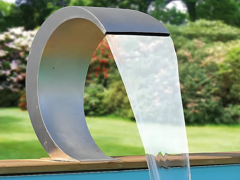 Cascade de piscine Mamba en inox - Ubbink
