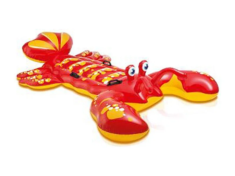 Bouée Gonflable "Homard" 213cm Rouge