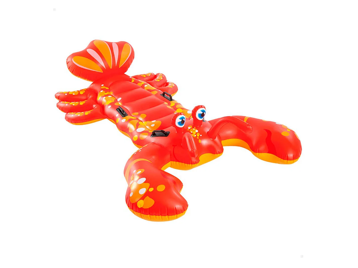 Bouée Gonflable "Homard" 213cm Rouge