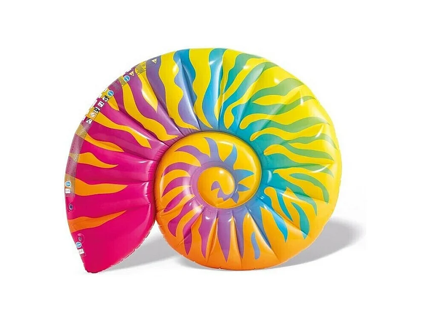Bouée Gonflable "Île Coquillage" 30cm Multicolore