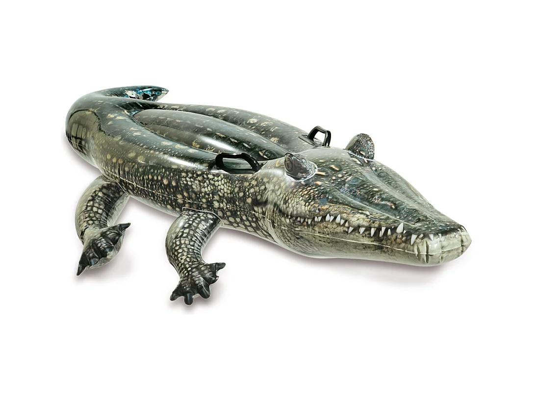 Coccodrillo gonfiabile da cavalcare - Intex