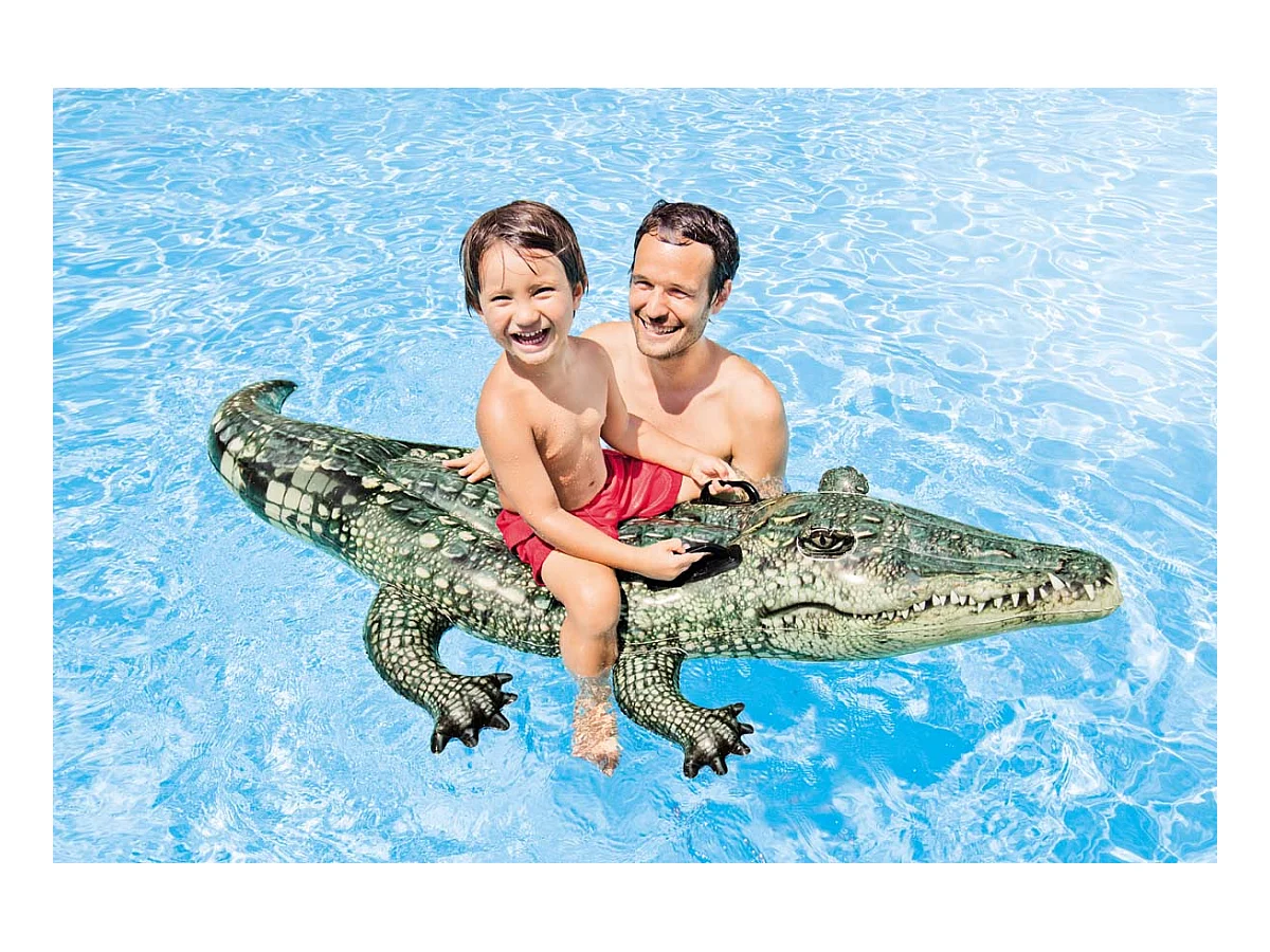 Aufblasbares Krokodil zum Aufreiten - Intex