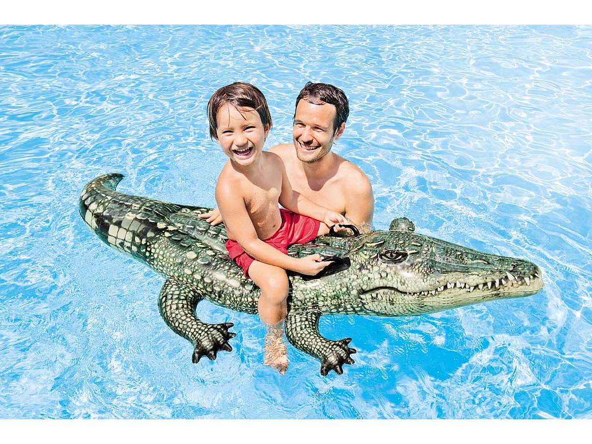 Aufblasbares Krokodil zum Aufreiten - Intex