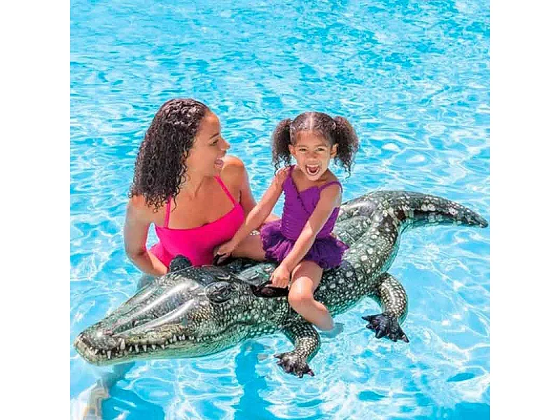 Aufblasbares Krokodil zum Aufreiten - Intex