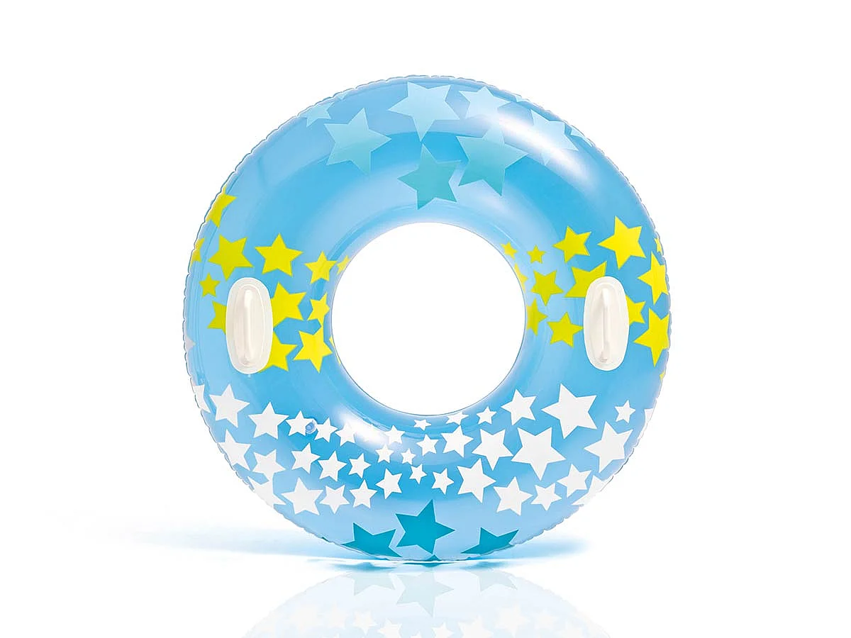 Bouée gonflable Etoiles magiques Bleu Ø 91 cm - Intex