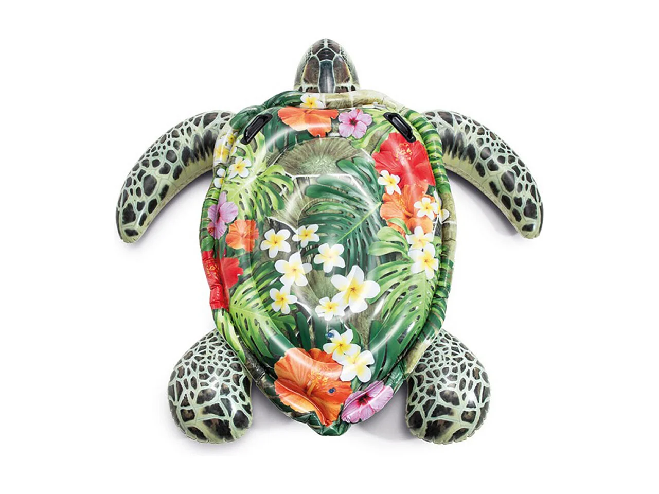 Bouée Gonflable "Tortue à Chevaucher" 191cm Vert