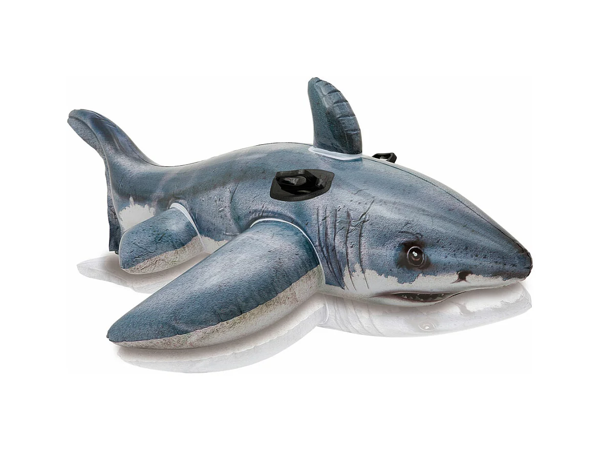 Squalo bianco gonfiabile a cavallo - Intex