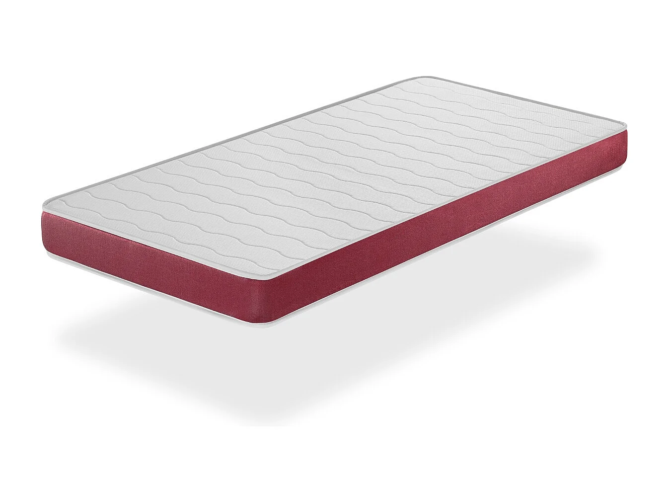 Matelas en  mousse respirante 80X160 VELVET, Epaisseur 14 CM , Ergonomique et adaptable