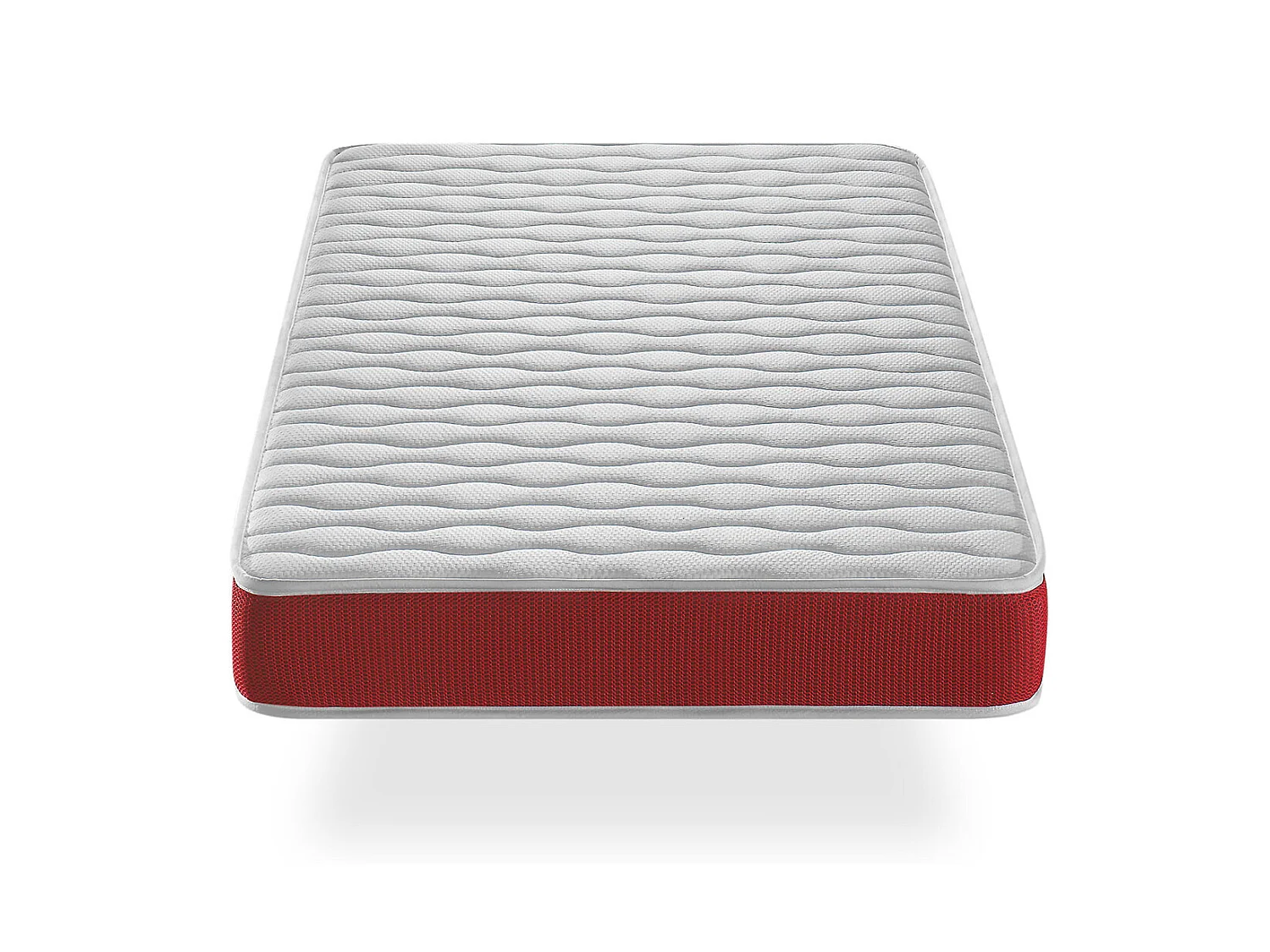 Pack Matelas 80X160 VELVET LIT ENFANT, Epaisseur 14 CM + 1 Oreiller à memoire 80X35 + 1 Protege matelas 80X160