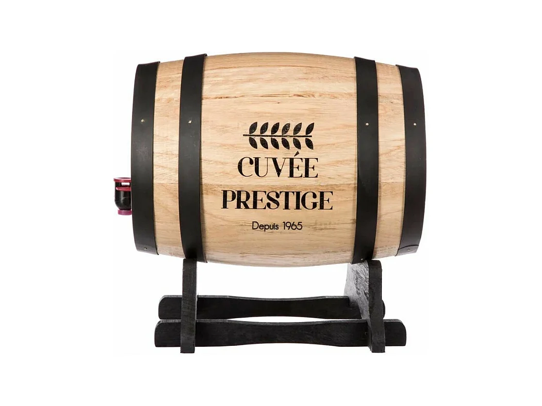 Distributeur de Vin "Tonneau" 5,5L Naturel