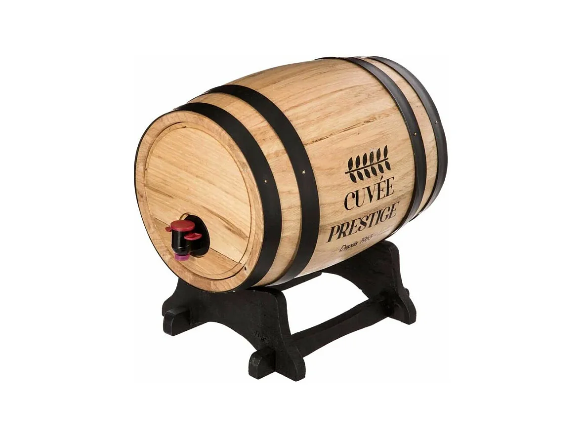 Distributeur de Vin "Tonneau" 5,5L Naturel