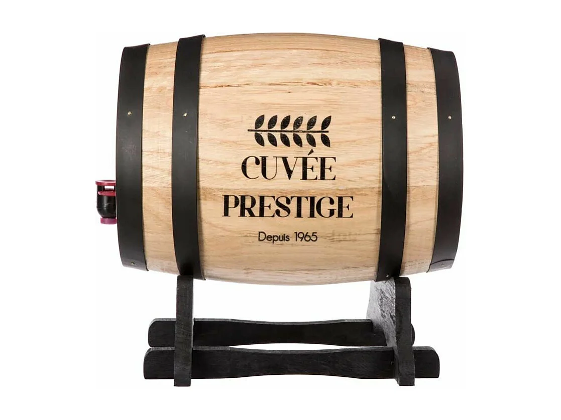 Distributeur de Vin "Tonneau" 5,5L Naturel