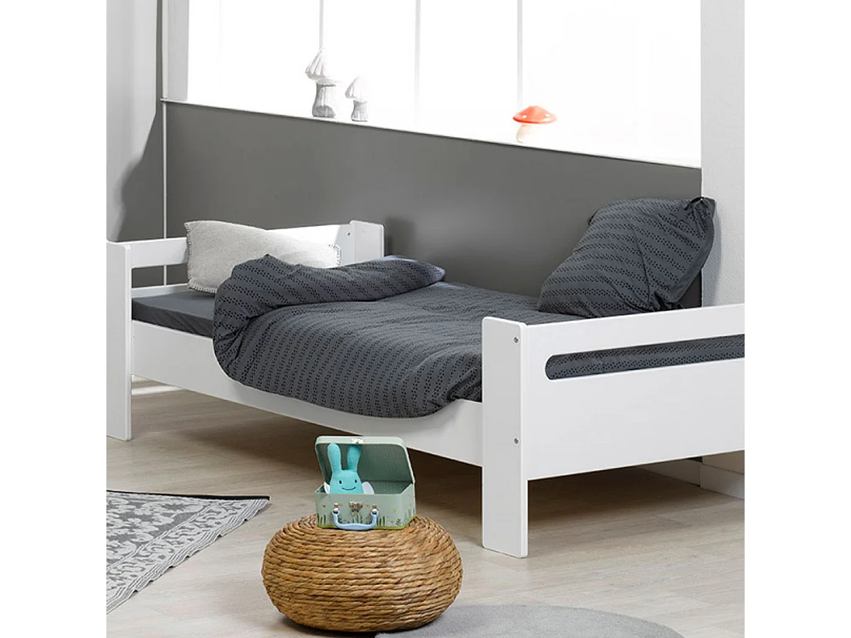Lit 90x190 London - Blanc