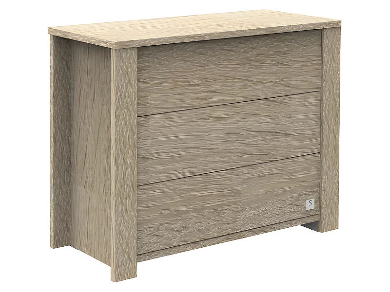 Cassettone a 3 cassetti