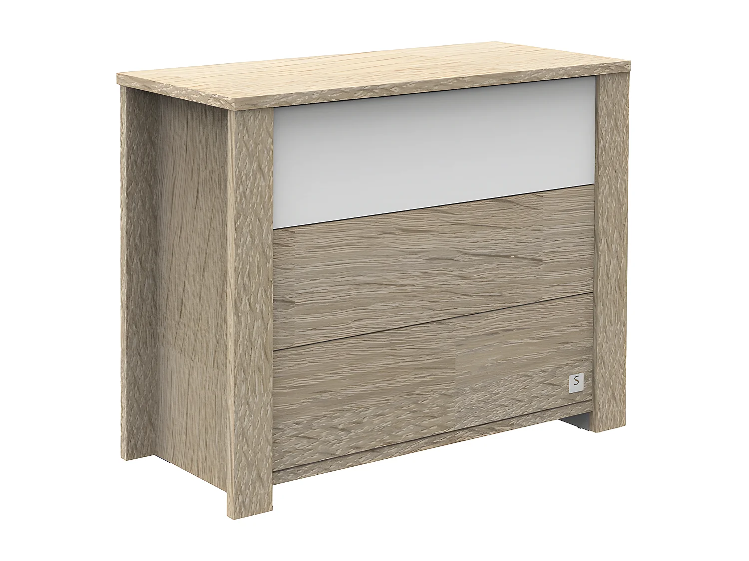 Cassettone a 3 cassetti