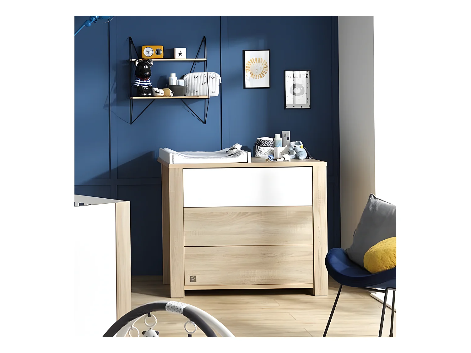 Cassettone a 3 cassetti