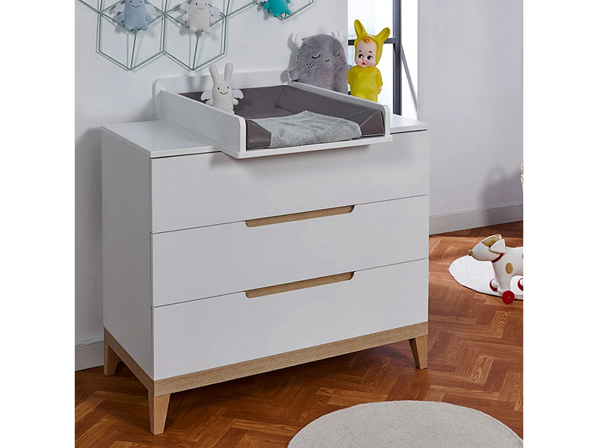 Plan à langer pour commode Evidence Blanc