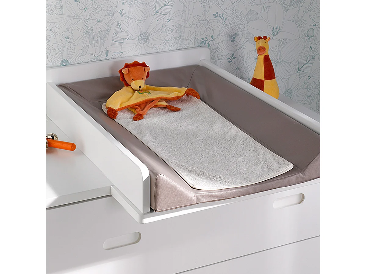 Plan à langer pour commode Archipel Blanc