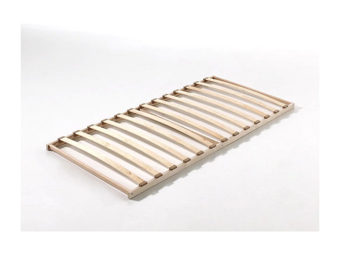 Pack - Lit Enfant, Sommier, Chevet & Armoire "Robin" 90x200cm Blanc