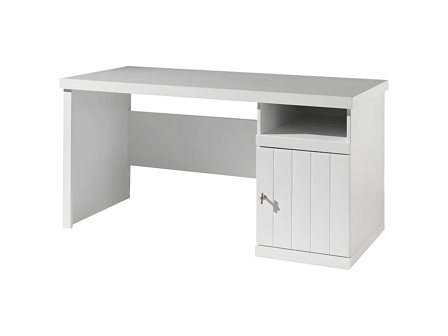 Chambre Complète Enfant 6P "Robin II" Blanc