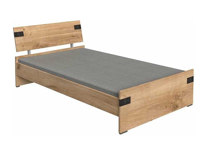 Cama 120 x 200 con 2 cajones - L126 cm