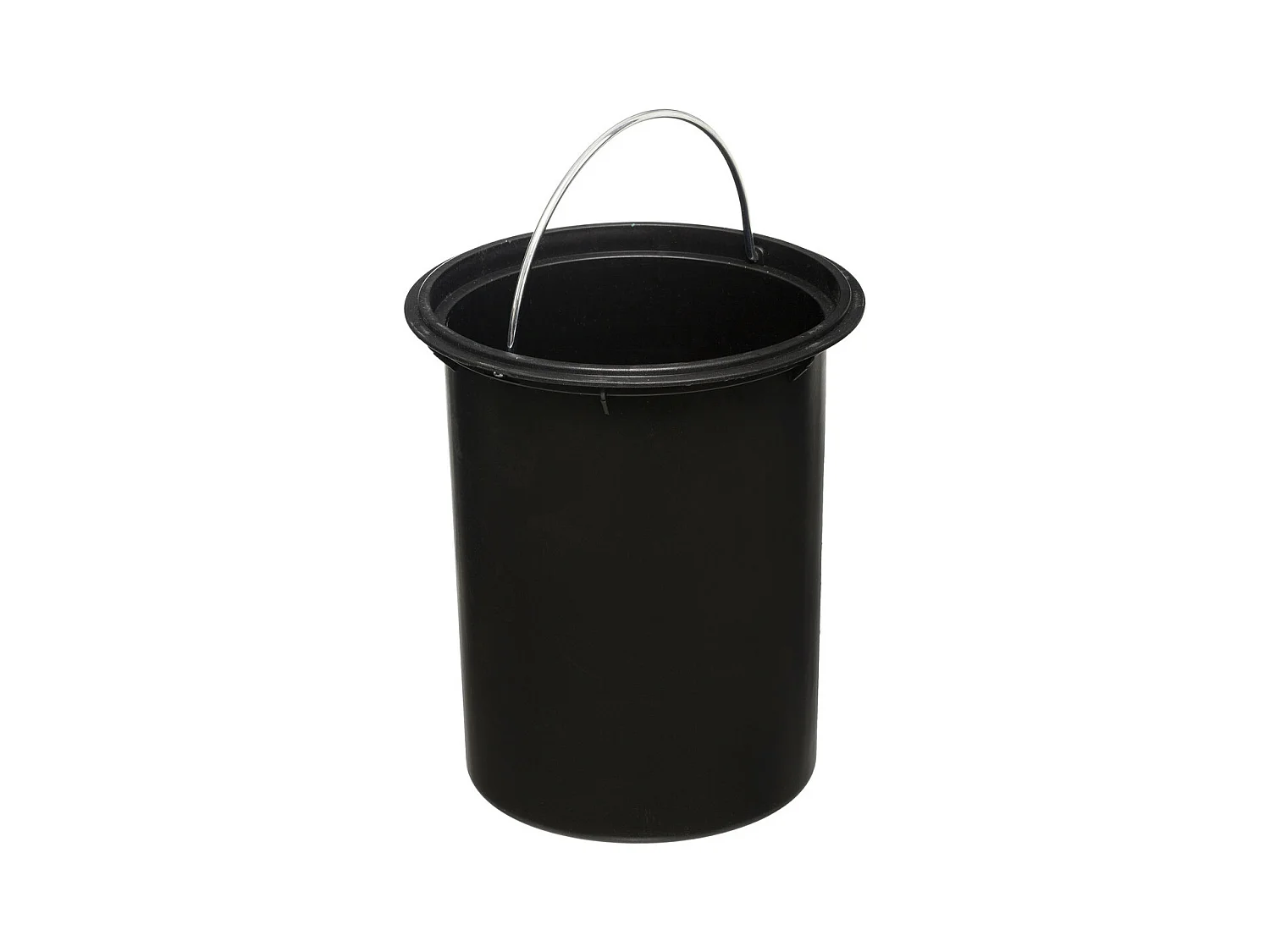 Kosz na Śmieci Łazienkowy z Metalu w Kolorze Petrolu z Pokrywką z Bambusa 3L