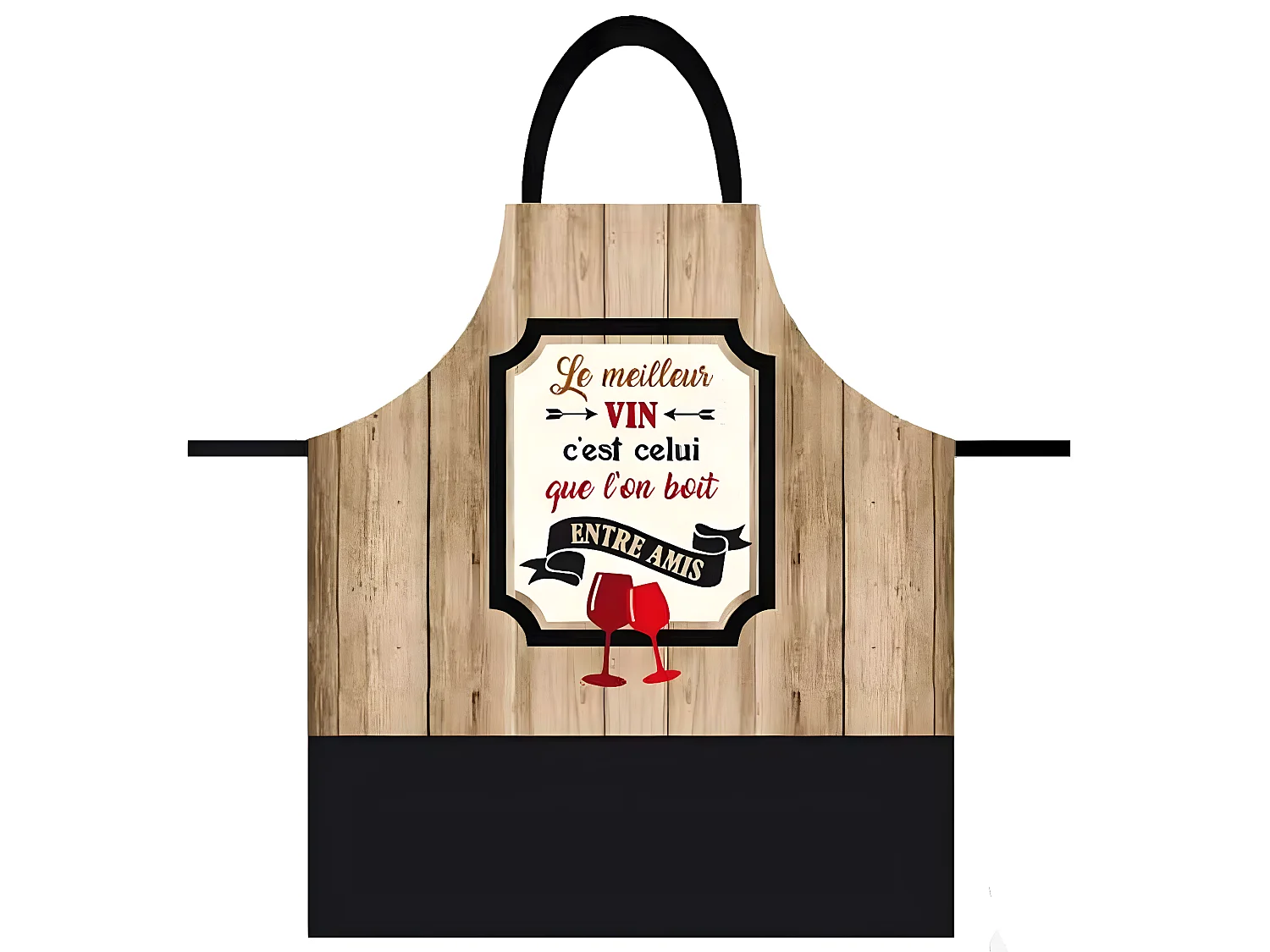 Tablier adulte à nouer Le Meilleur Vin