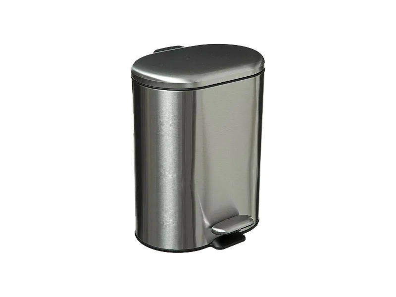 Poubelle de salle de bain en métal Soft Close 6 L