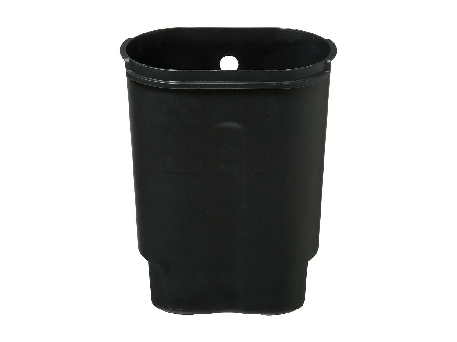 Poubelle de salle de bain en métal Noir Soft Close 6 L