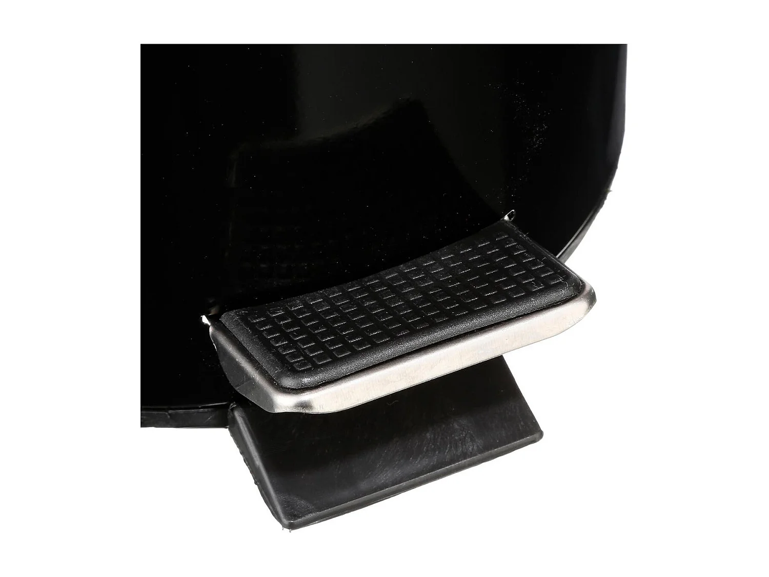 Badkamer Prullenbak van Zwart Metaal 3L met Pedaal