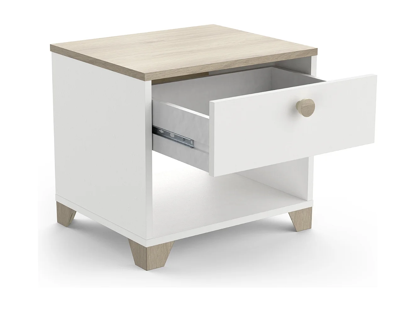 Nachtkastje 1 lade L43,2 cm - IZZY