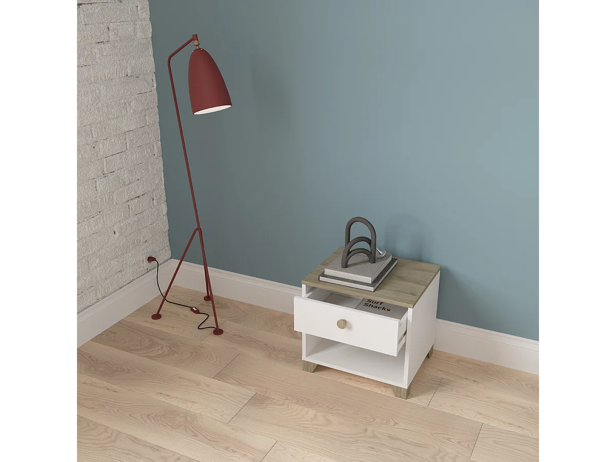 Nachtkastje 1 lade L43,2 cm - IZZY