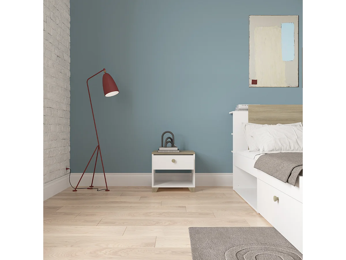 Nachtkastje 1 lade L43,2 cm - IZZY