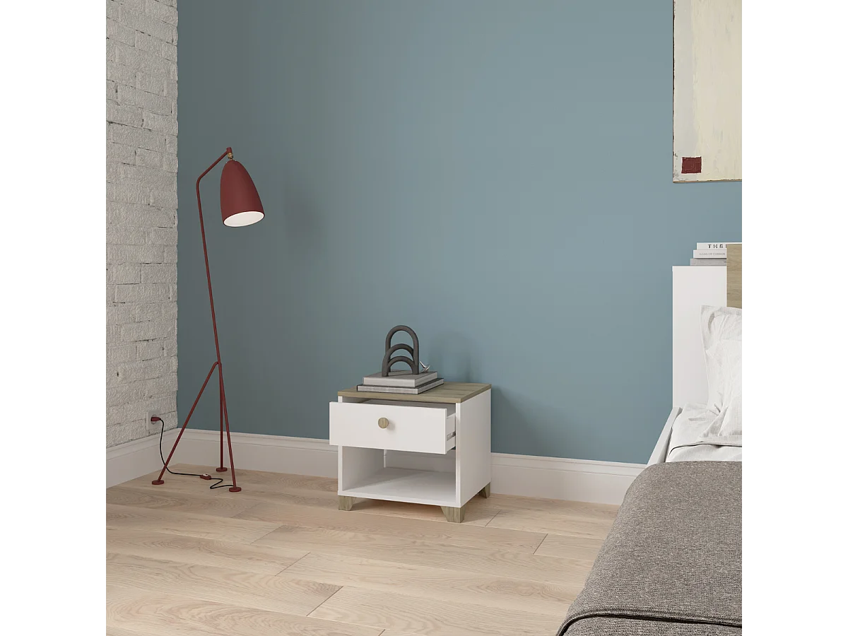 Nachtkastje 1 lade L43,2 cm - IZZY