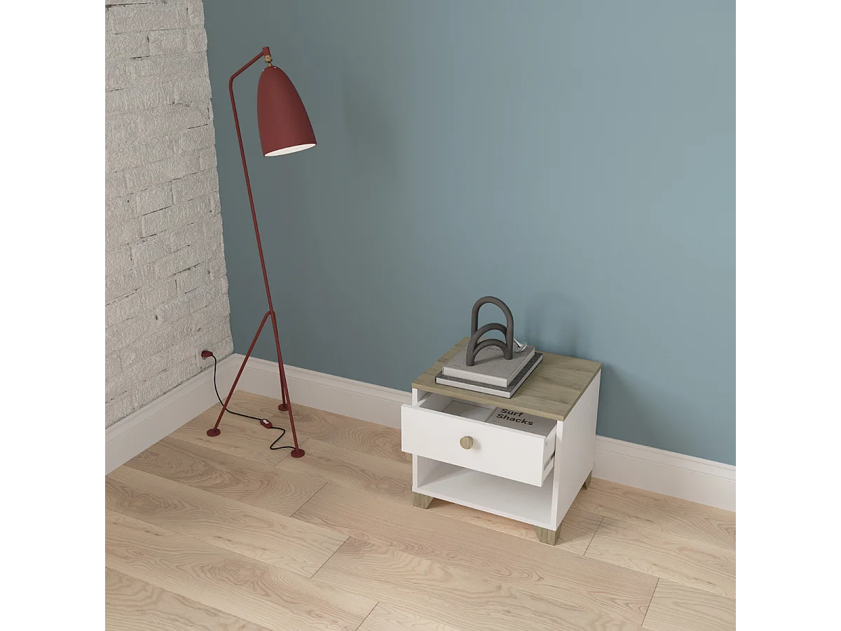 Nachtkastje 1 lade L43,2 cm - IZZY